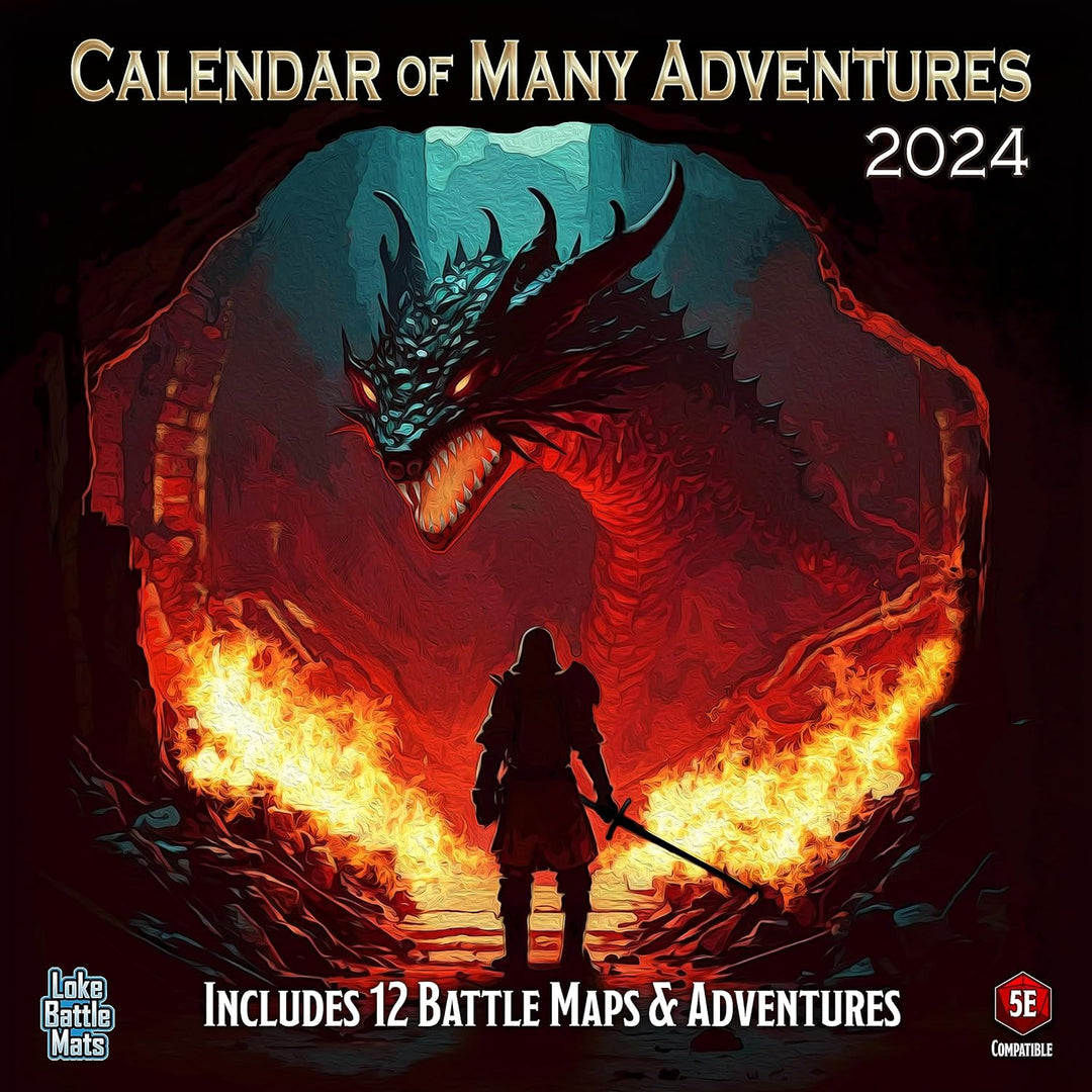 JLB012 2024 Calendar of Many Adventures