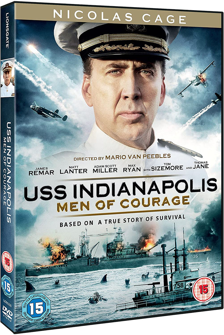 USS Indianapolis [2017]  -War/Action [DVD]