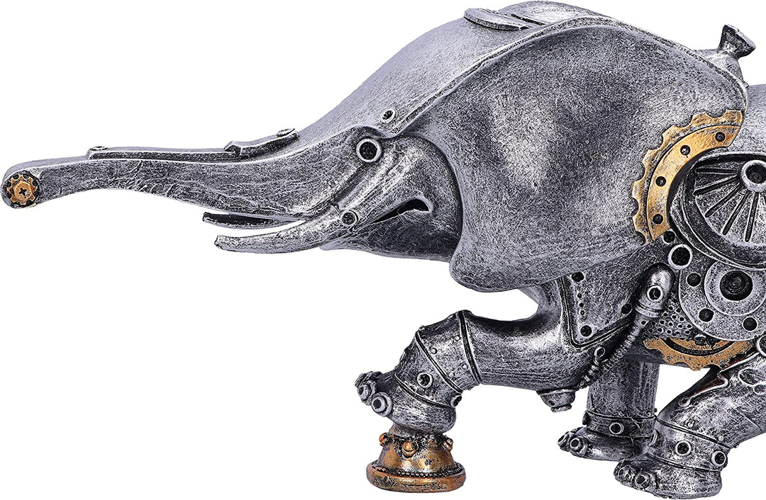 Nemesis Now Mechanical Mammal 31cm, Silver