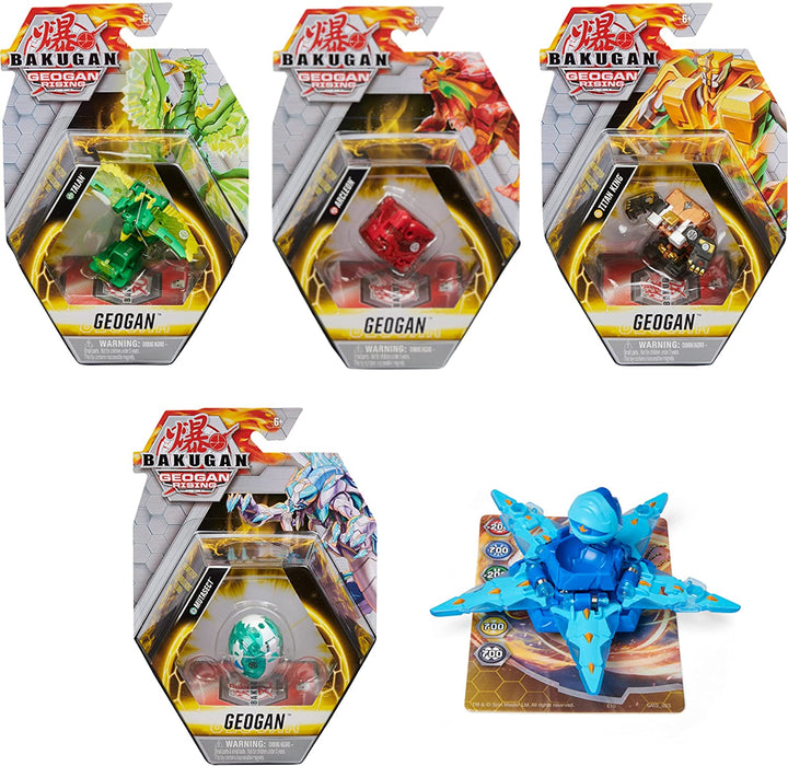 Bakugan 6059850, figurine à collectionner Geogan Rising et cartes à collectionner (Style