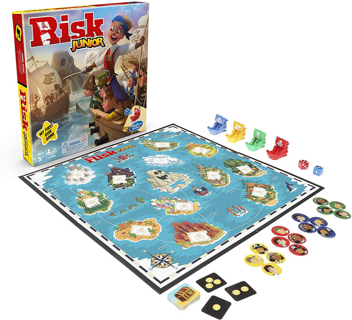 Risk Junior Game Strategy Board Game A Child's Intro to the Classic Risk Game