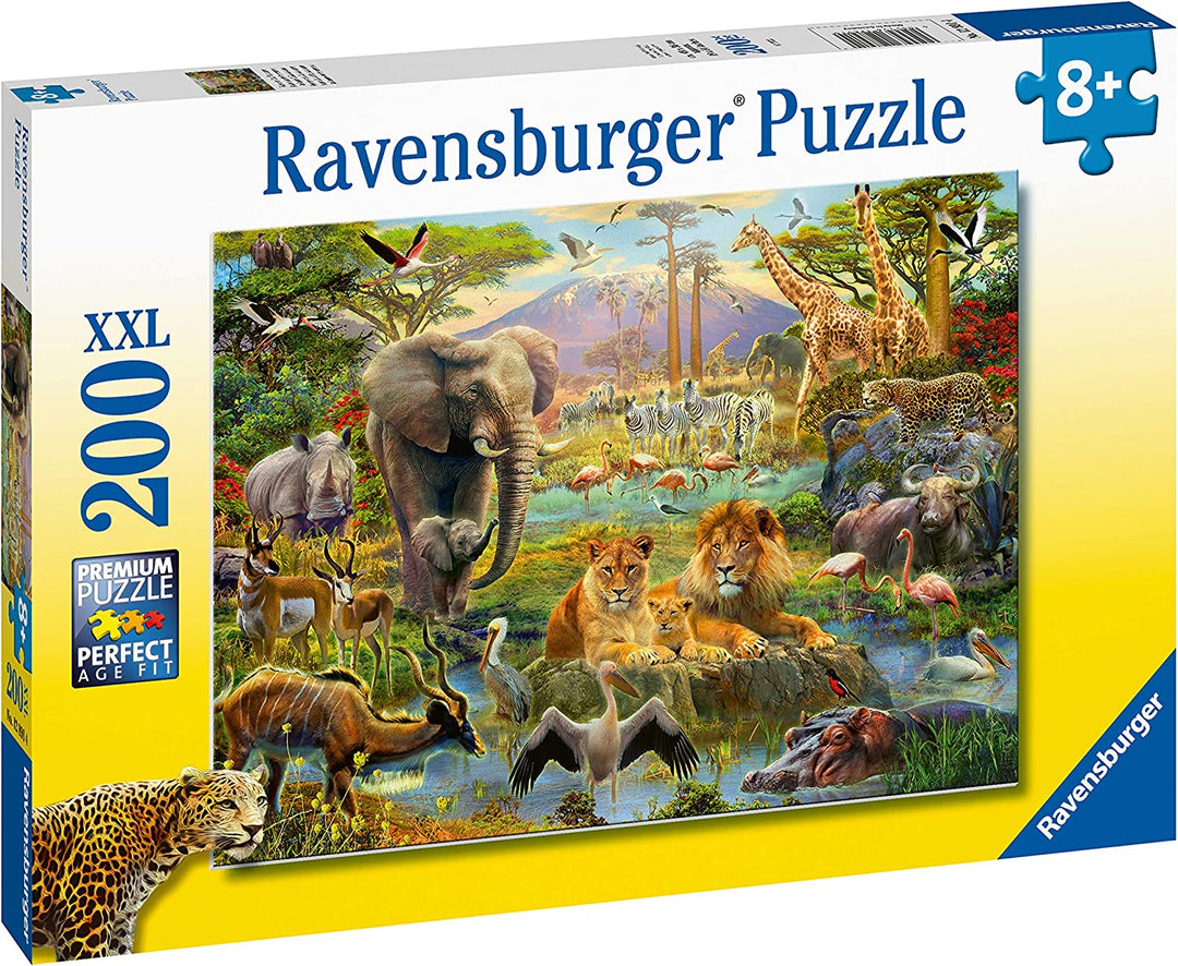 Ravensburger 12891 Animals of the Savanna XXL 200pc