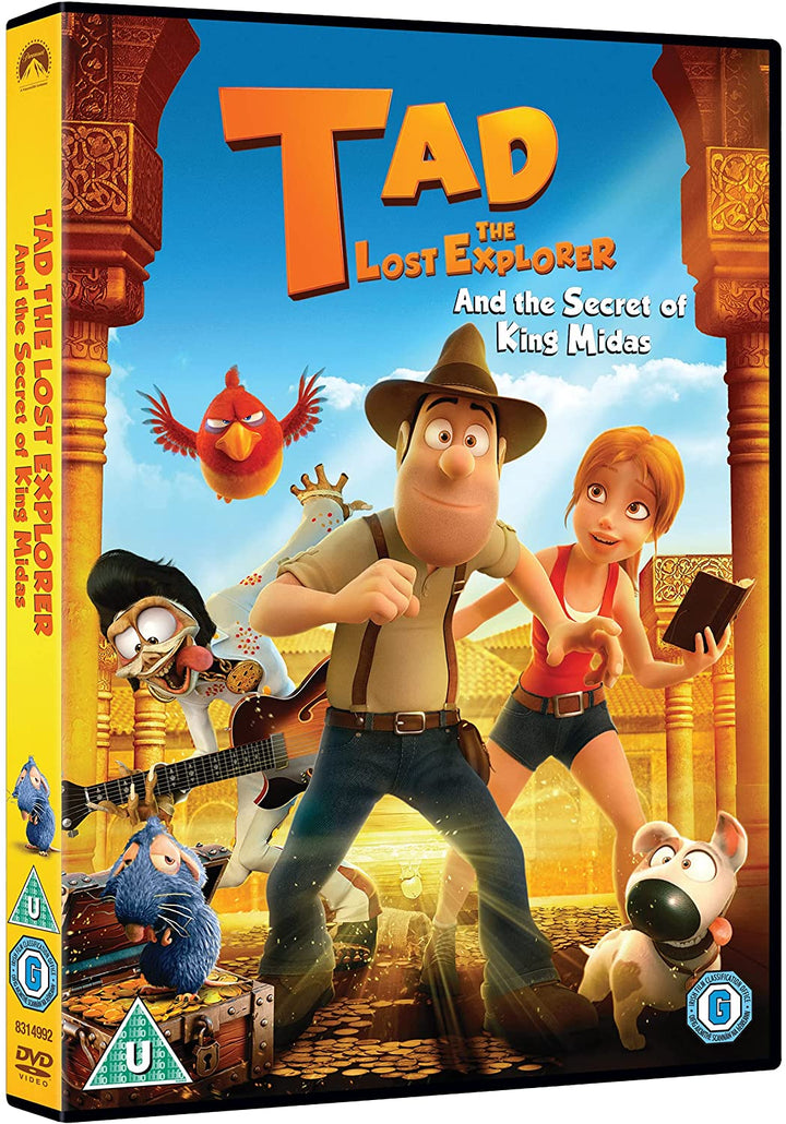 Tad the Lost Explorer and the Secret of King Midas [DVD]