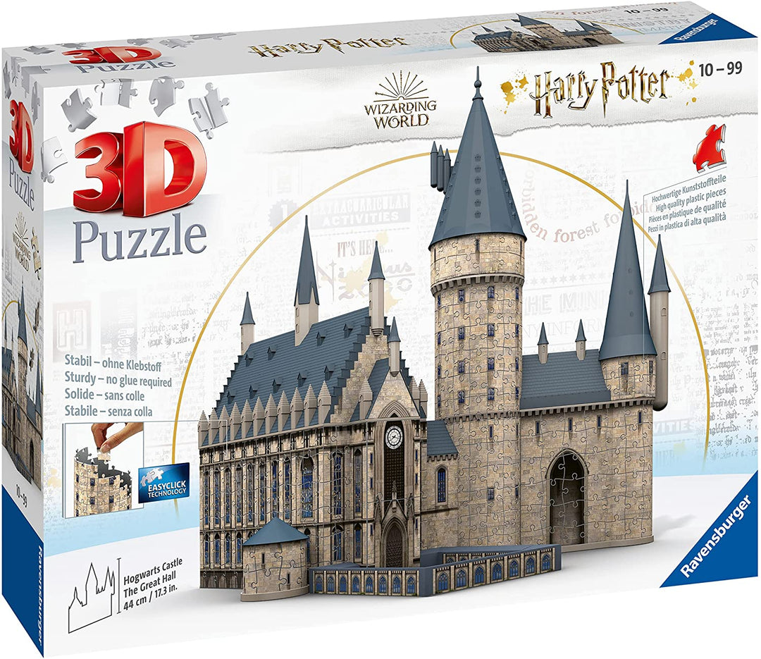 Ravensburger Hogwarts Castle Harry Potter 3D Jigsaw Puzzles for Adults & Kids Age 10 Years Up - 540 Pieces
