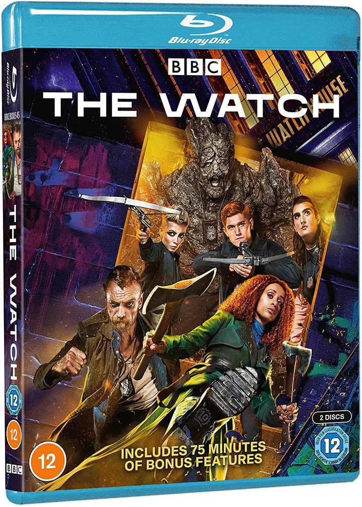 The Watch (includes 4 exclusive double-sided art cards) [2021] [Blu-ray]