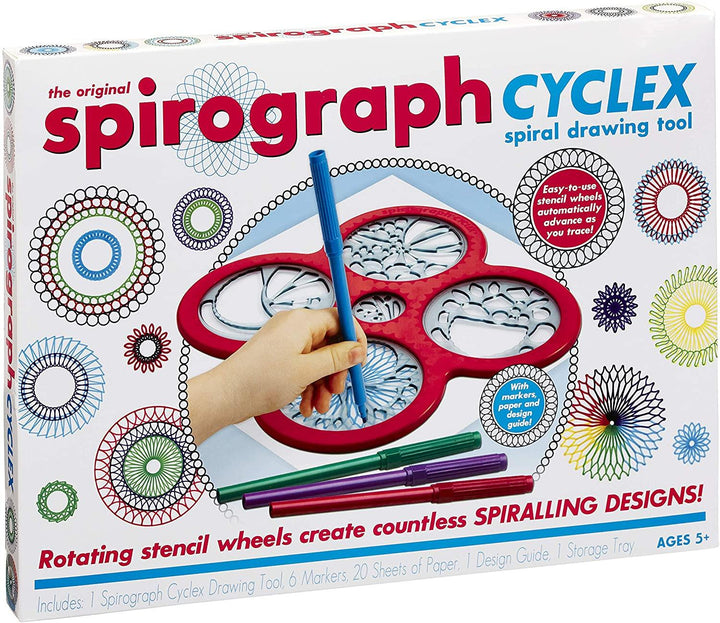 The Original Spirograph CLG01000 Cyclex Spiral Drawing Tool - Yachew