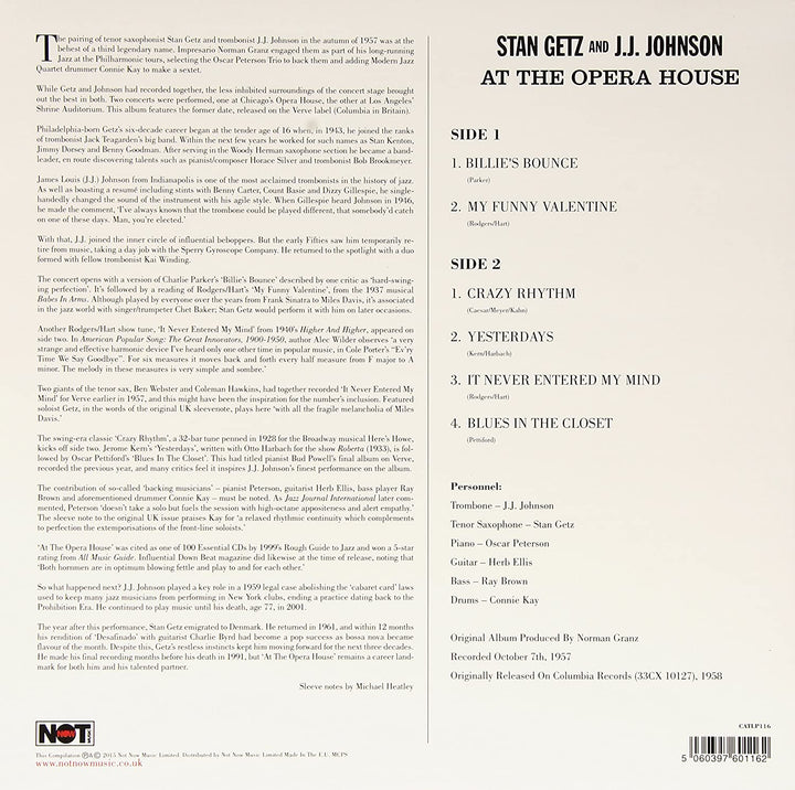 Stan Getz - At The Opera [VINYL]