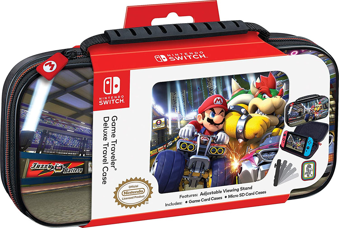 Mario Bowser Game Traveler Deluxe Travel Case for Nintendo Switch