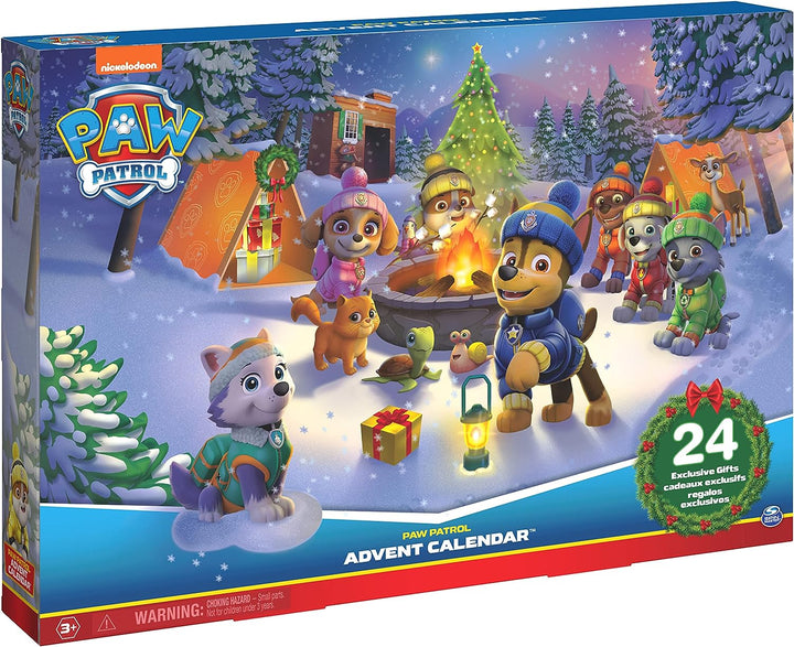 Paw Patrol: Advent Calendar with 24 Surprise Toys