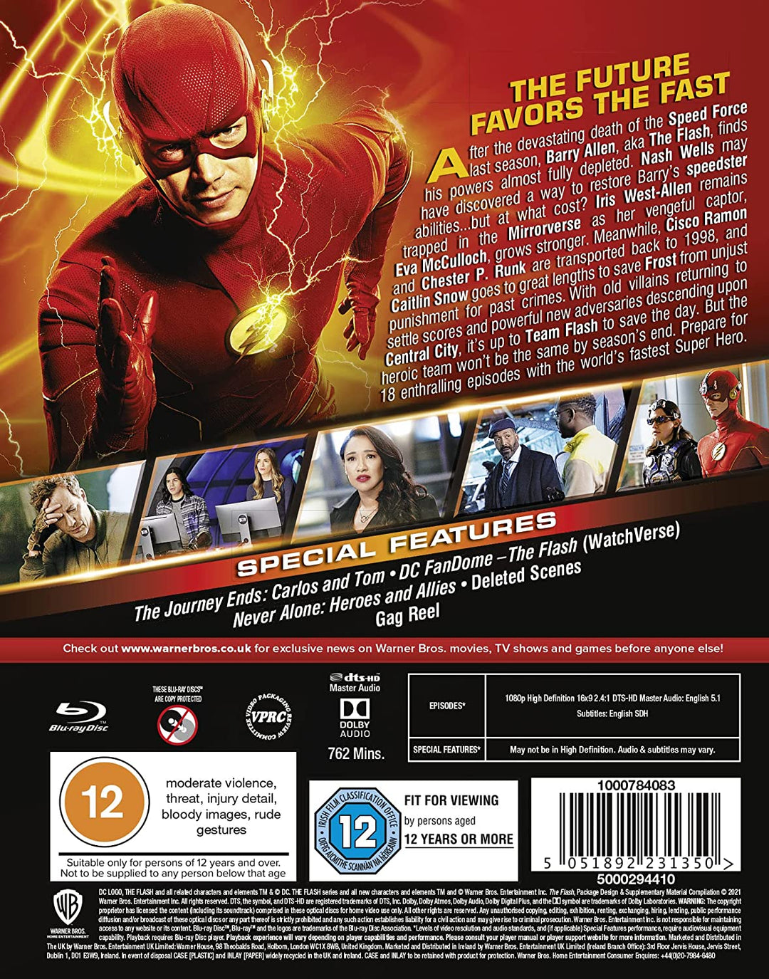 The Flash: The Complete Seventh Season [2021] [Region Free] - Drama [Blu-ray]