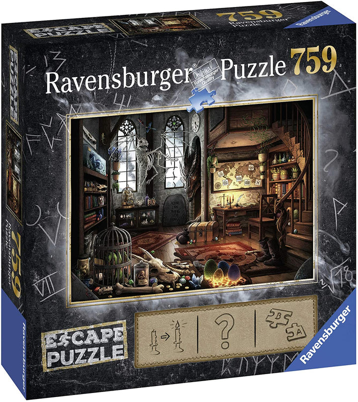 Ravensburger Puzzle 759 Teile - Escape Puzzle - Drache