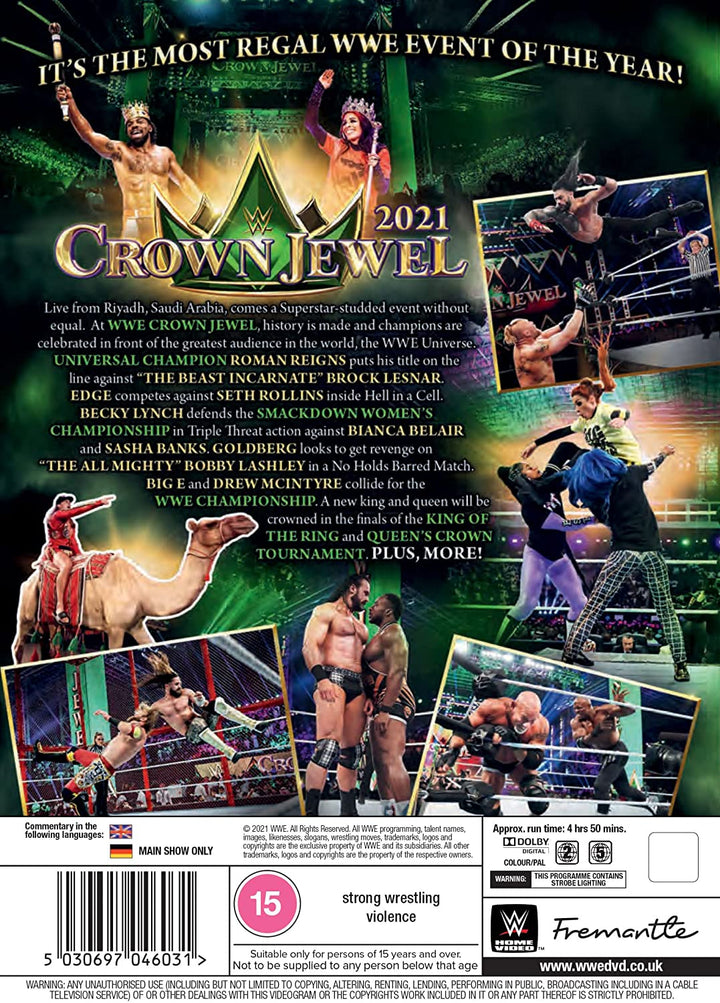 WWE: Crown Jewel 2021 [DVD]