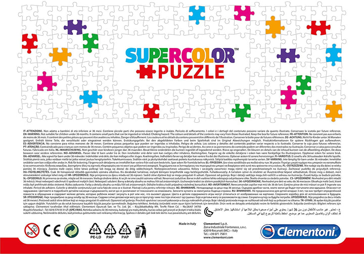 Clementoni - 27129 - Supercolor Puzzle - Disney Toy Story 4 - 104 pieces - Made in Italy - jigsaw puzzle children age 6+