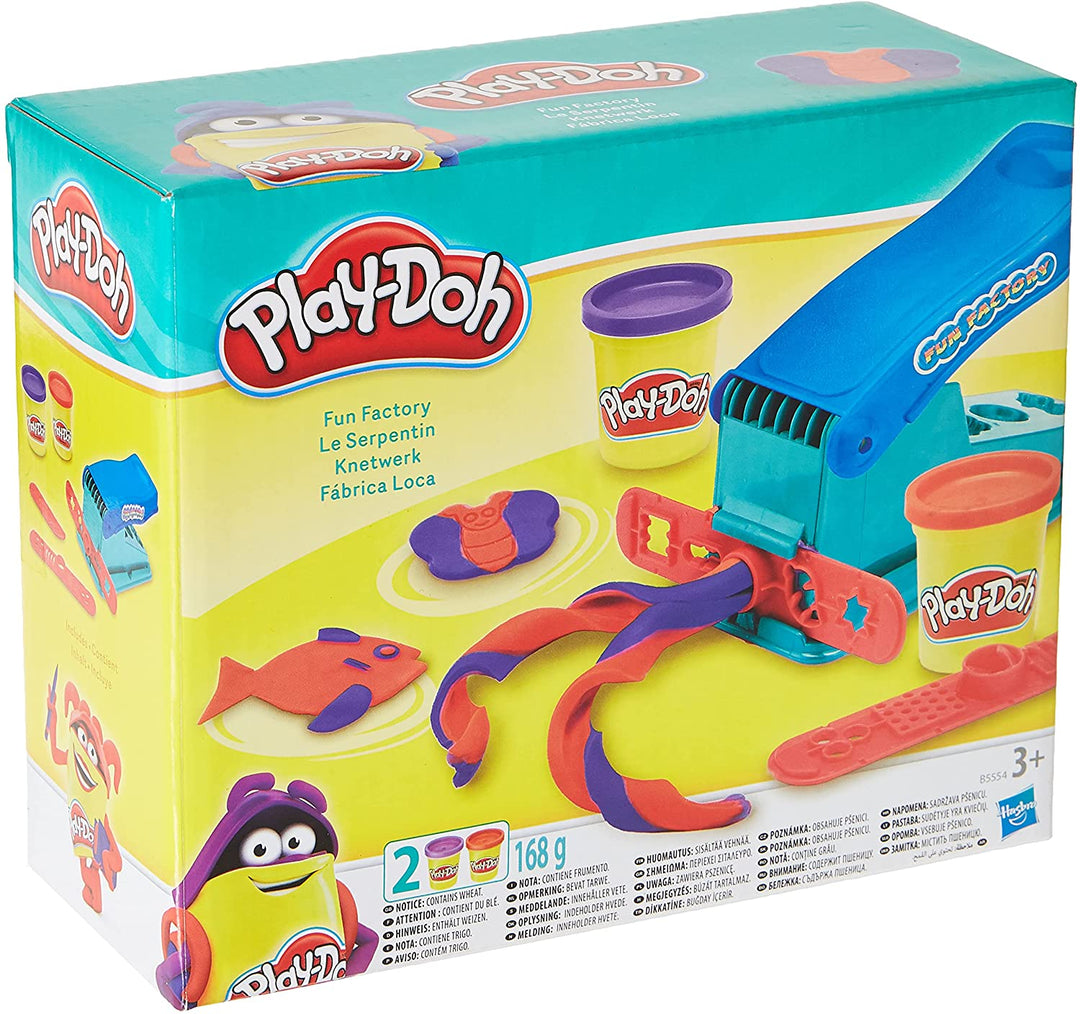 Play-Doh Basic Fun Factory Shape-Making Machine with 2 Non-Toxic Colours