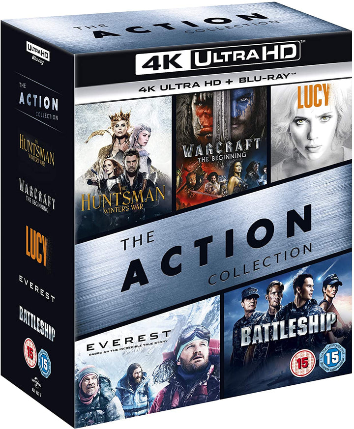 4K Action Boxset (4K UHD+BD) [Blu-ray] [2017]
