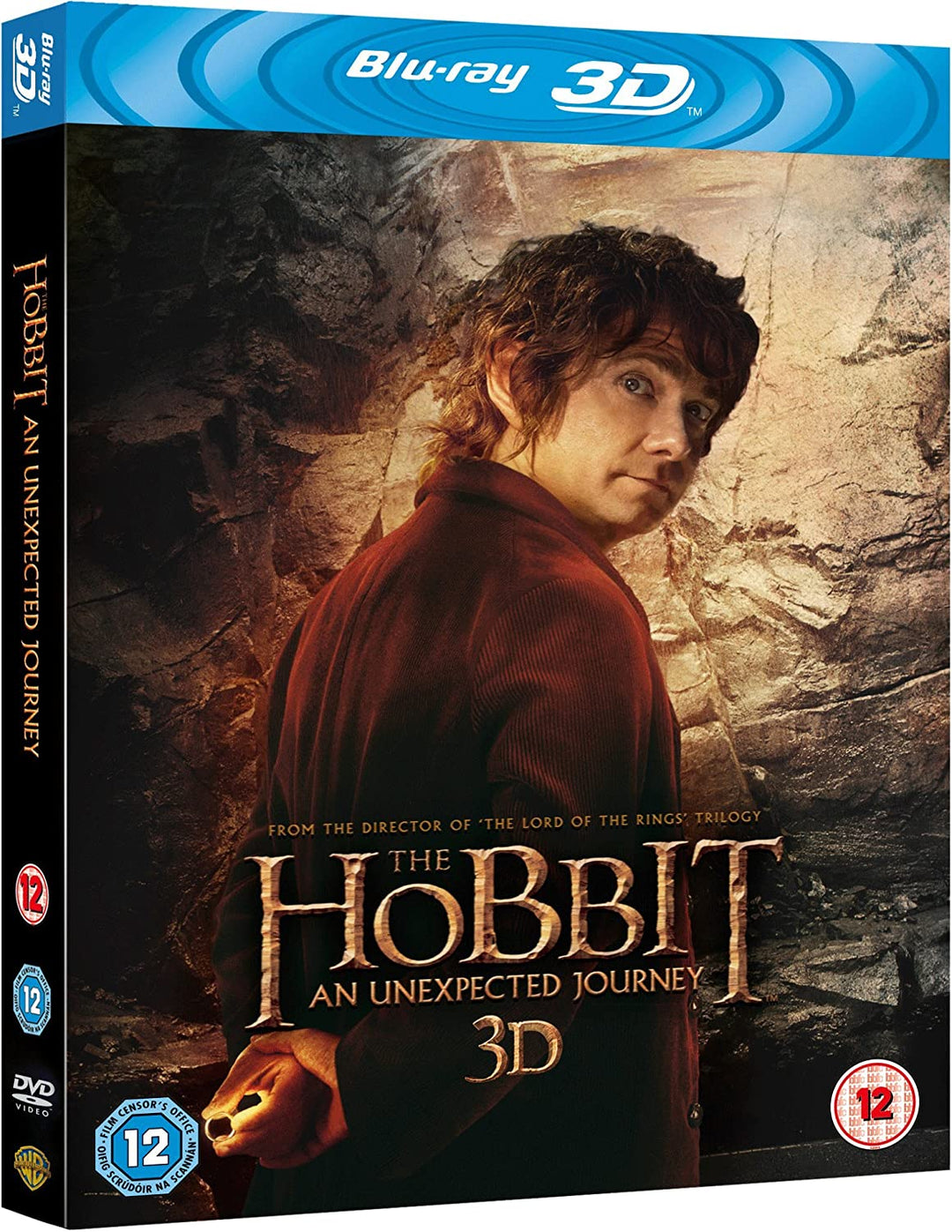 The Hobbit: An Unexpected Journey [Blu-ray 3D + Blu-ray + UV Copy] [2013] [Region Free]