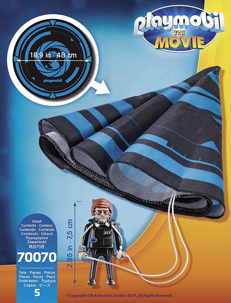 Playmobil The Movie 70070 Rex Dasher with Parachute