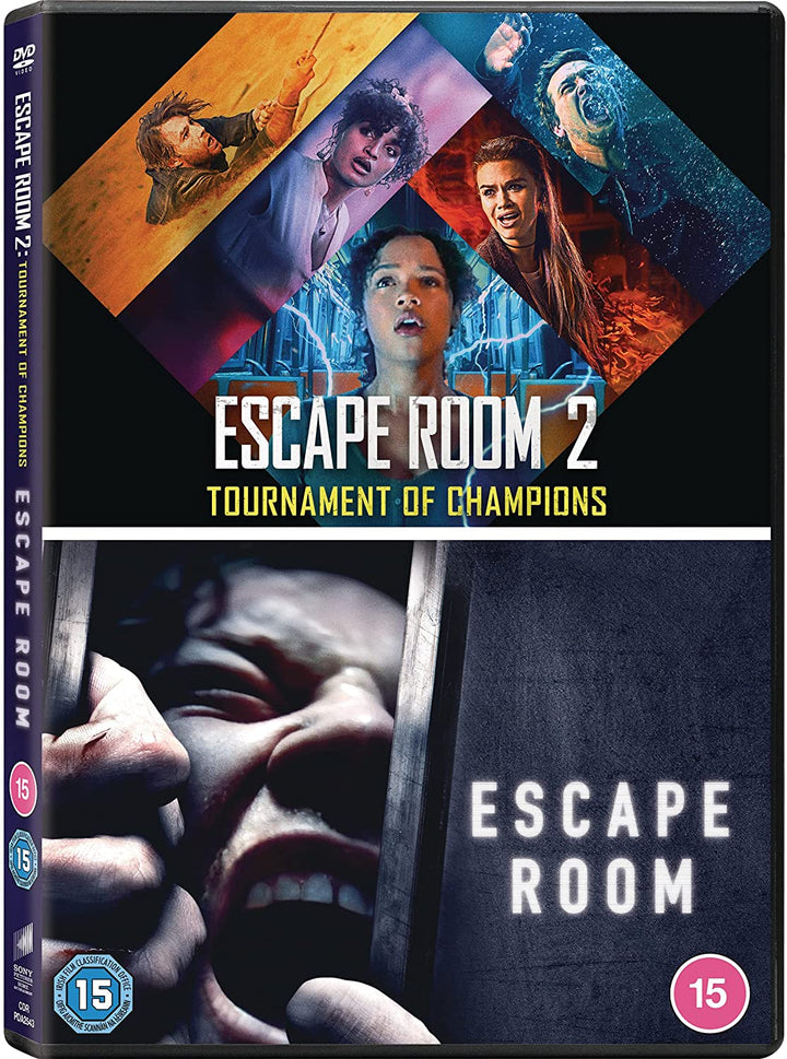 Escape Room 1&2 - Thriller/Psychological horror [DVD]