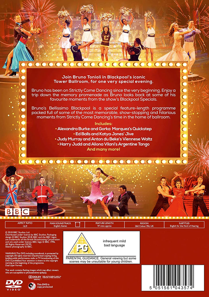 Strictly Come Dancing - Bruno's Bellissimo Blackpool [DVD]