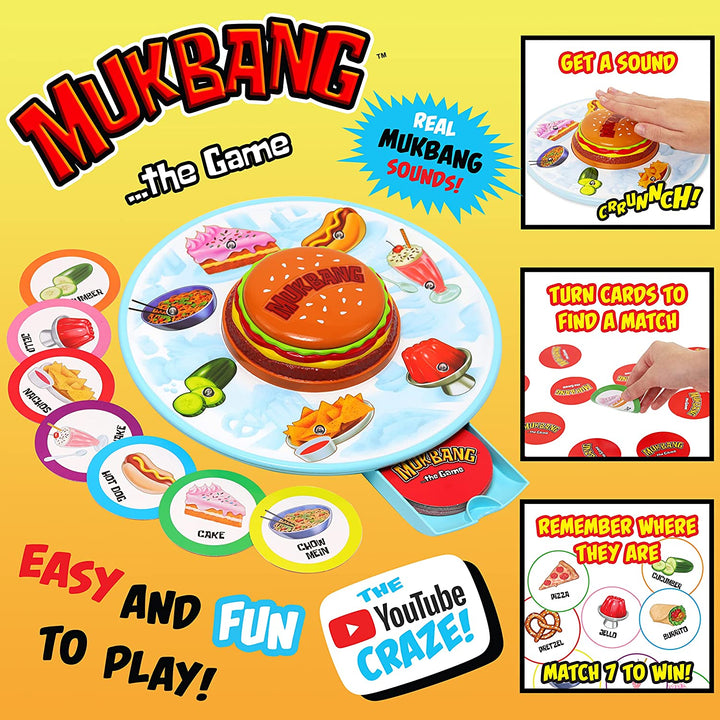 MukBang The Game. Top Family Game. Fun for all Ages. YouTube craze. Super Fun, h