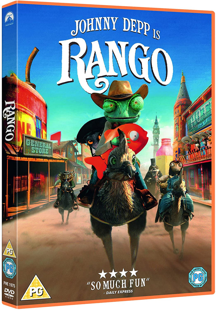 Rango - Comedy/Family [DVD]