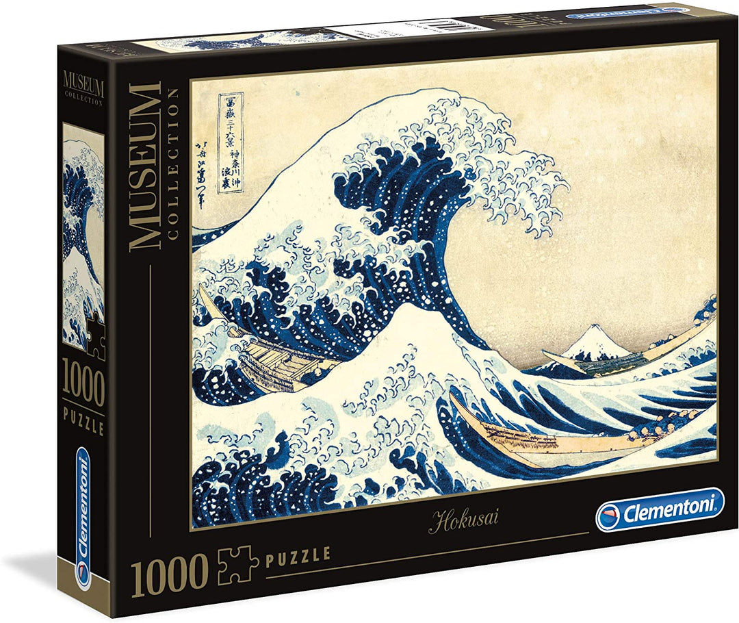Clementoni 39378.7 Clementoni-39378-Museum Collection-Hokusai The Wave-1000 Pieces
