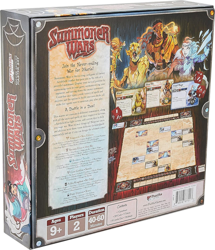 Plaid Hat Games | Summoner Wars: 2nd Edition Master Set | Board Game | Ages 9+ |