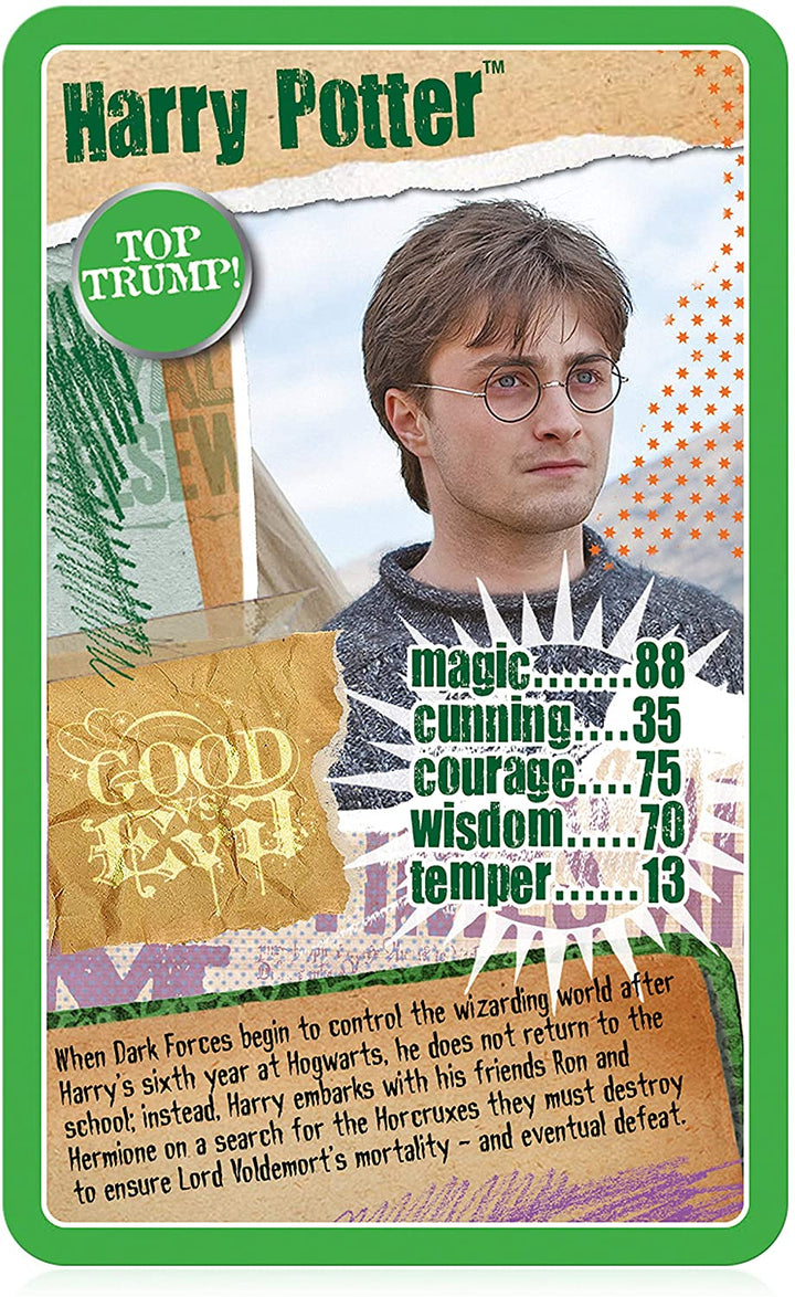 Top Trumps Harry Potter and the Deathly Hallows Part 1 Top Trumps Card Game