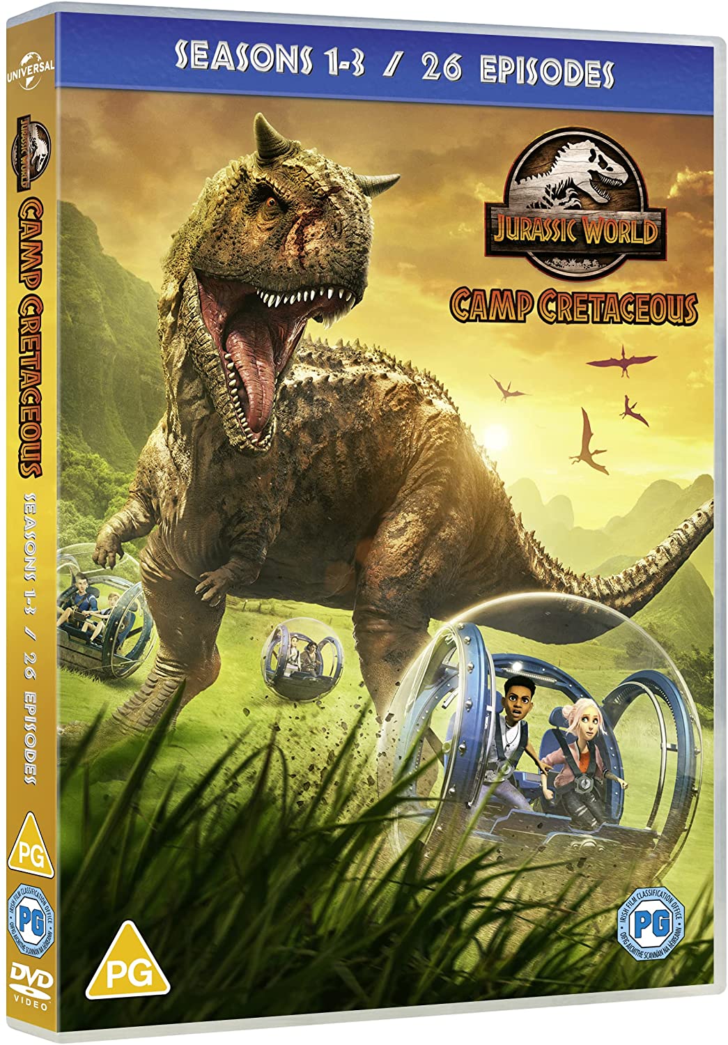 Jurassic World: Camp Cretaceous Seasons 1-3 [2021] [DVD]