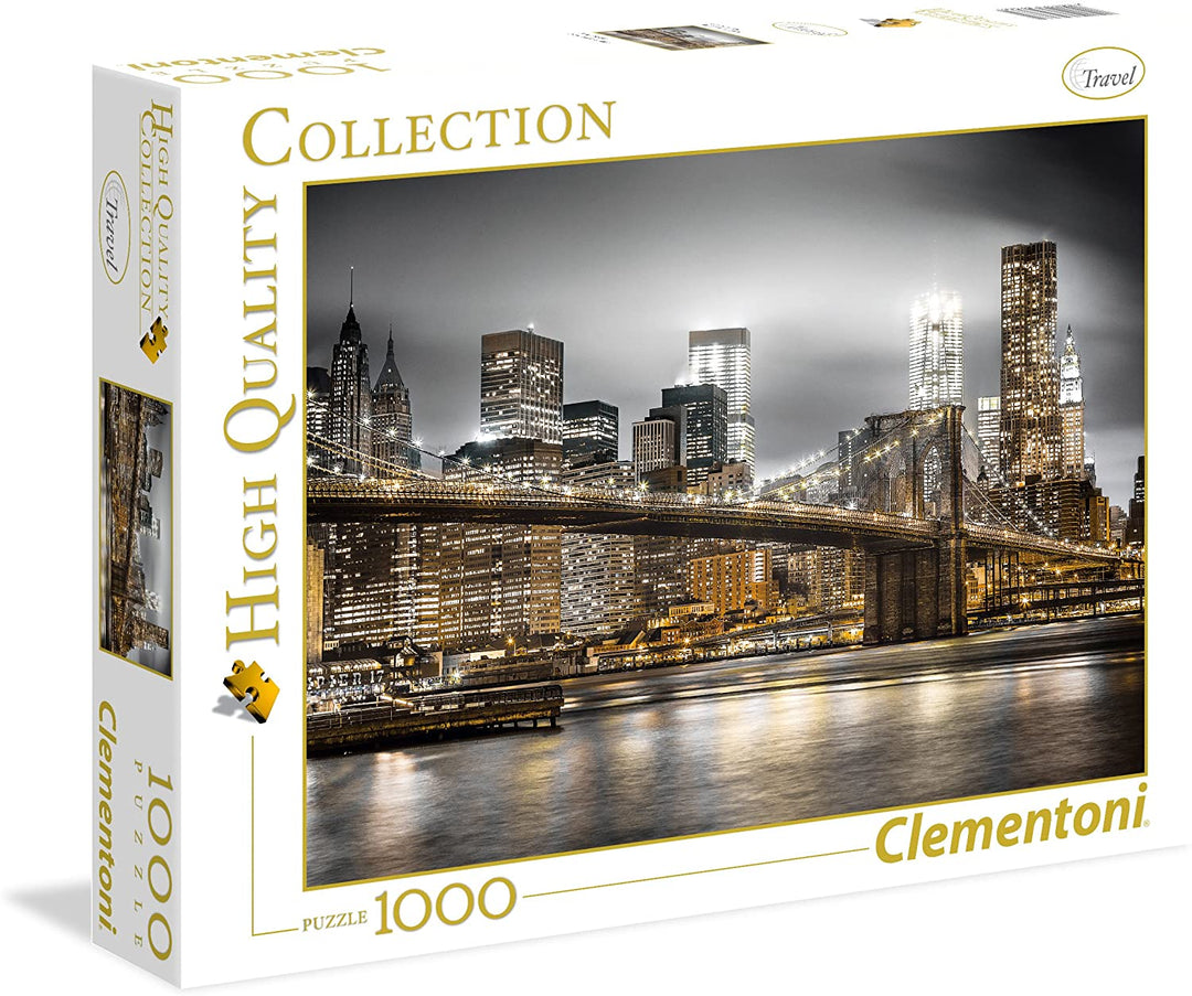 Clementoni - 39366 - Collection - New York Skyline - 1000 Pieces
