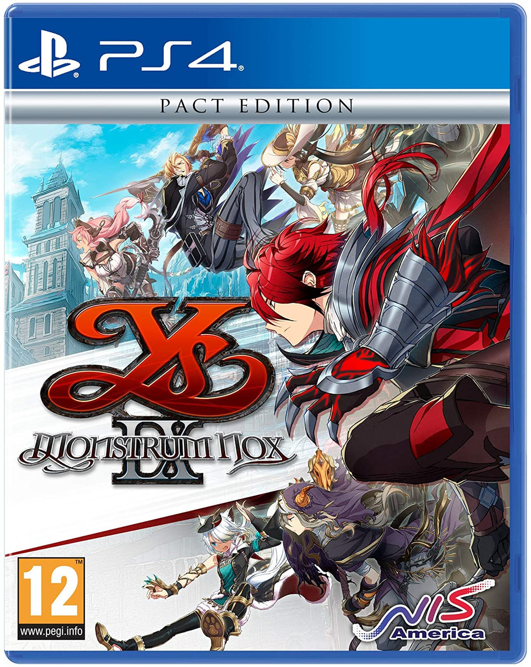Ys Ix: Monstrum Nox Pact Edition - PlayStation 4 (PS4)