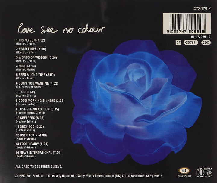 Love See No Colour [Audio CD]