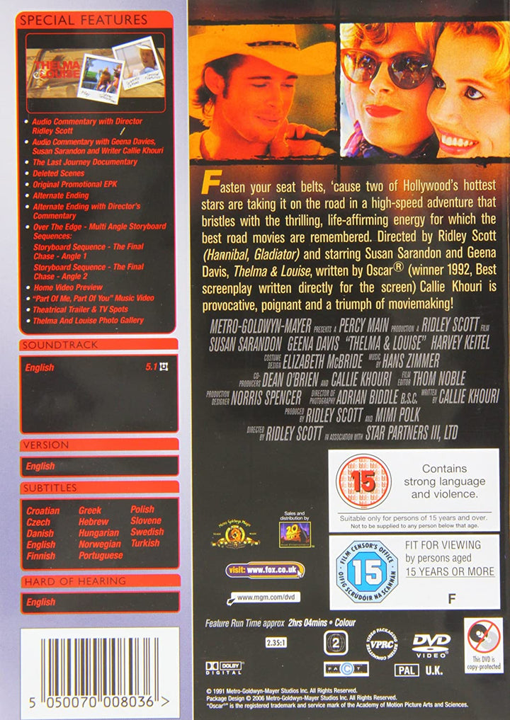 Thelma & Louise - Thelma & Louise [1991] [DVD]