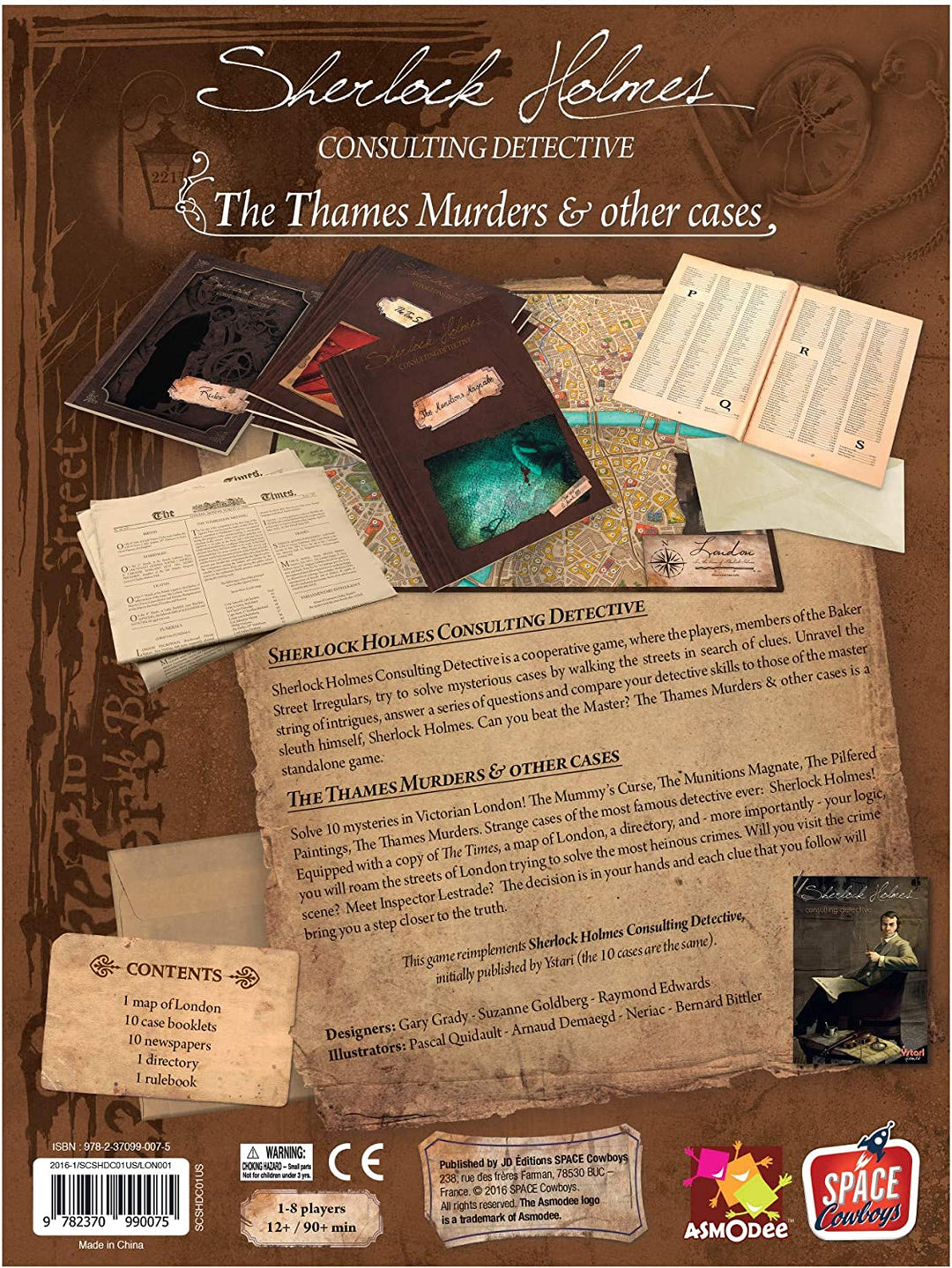 Sherlock Holmes: The Thames Murders and Other Cases