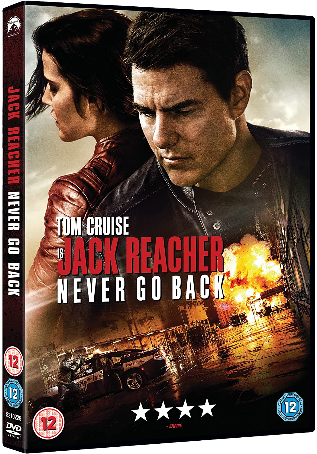 Jack Reacher Never Go Back [DVD] [2016]