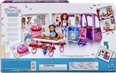 Disney Princess Comfy Squad Sweet Treats Truck, Playset with 16 Accessories