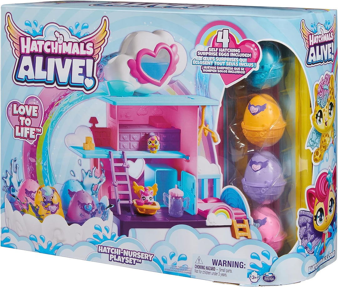 Hatchimals Alive Hatchi-Nursery Playset