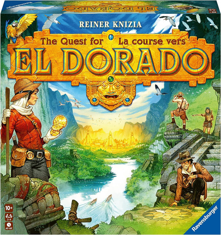 Ravensburger The Quest for El Dorado Strategy Board Games for Adults and Kids