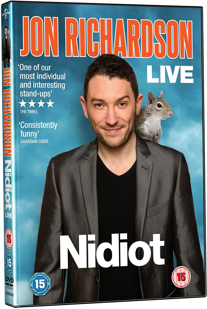 Jon Richardson - Nidiot Live [2014] [DVD]