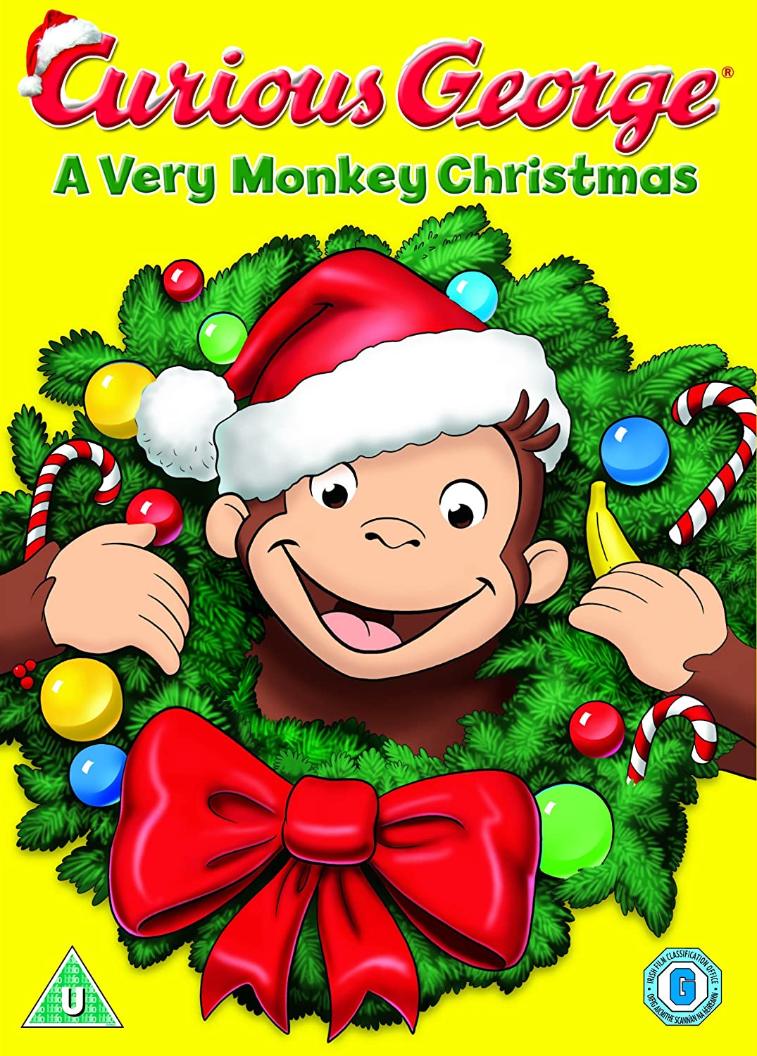 Curious George: A Very Monkey Christmas [Animation] (Includes Christmas Decoration) [DVD]