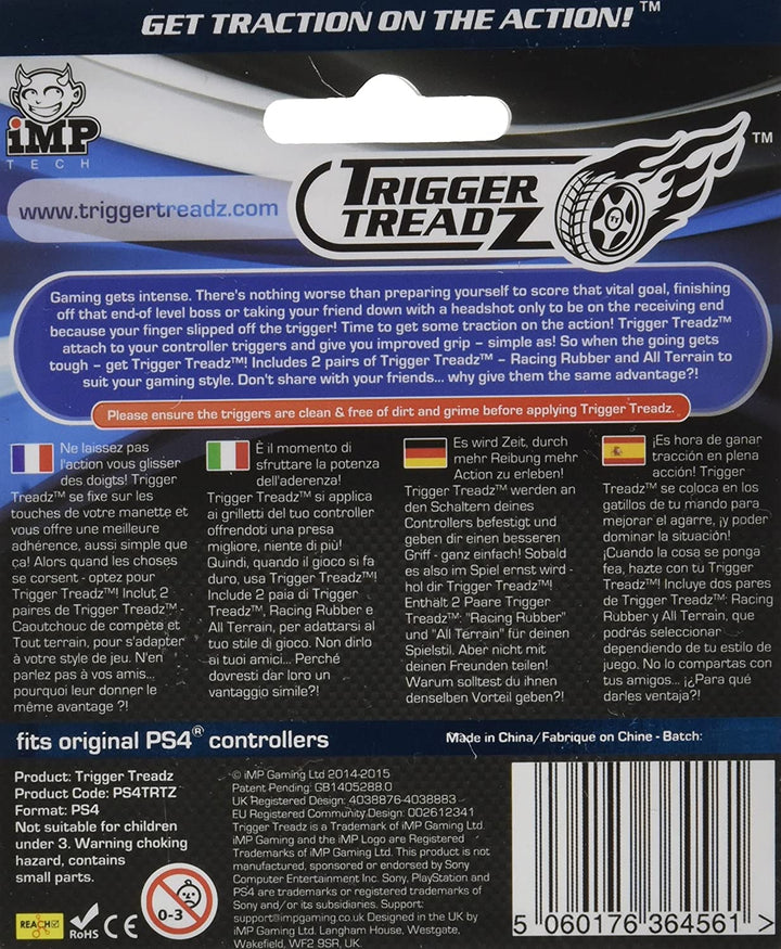 Trigger Treadz Original 4 Pack (PS4)