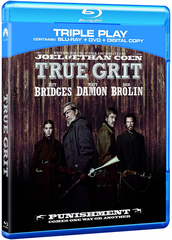 True Grit - Western (Blu-ray + DVD) [2011] [Region Free] [Blu-ray]