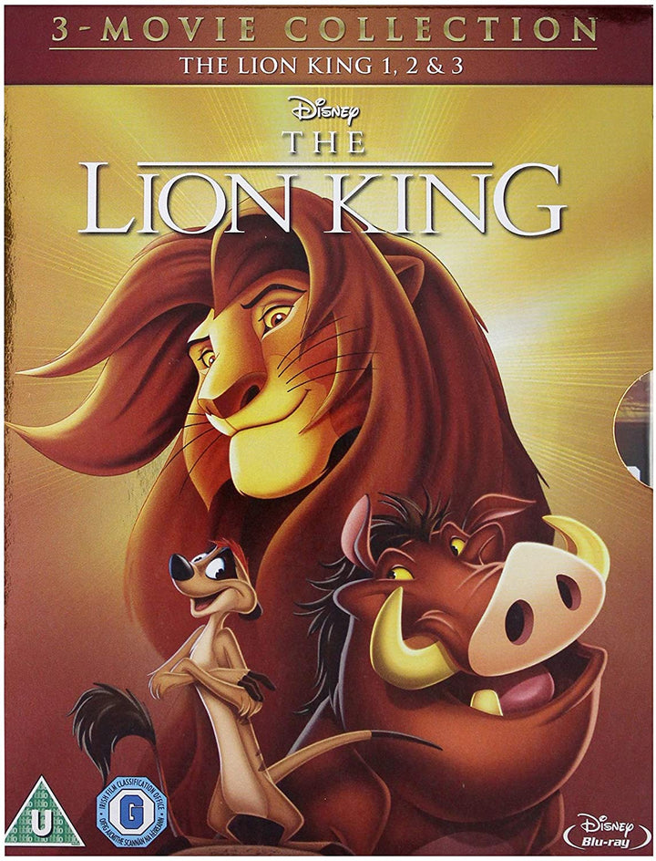 The Lion King 1-3 - Adventure/Musical [Blu-Ray]