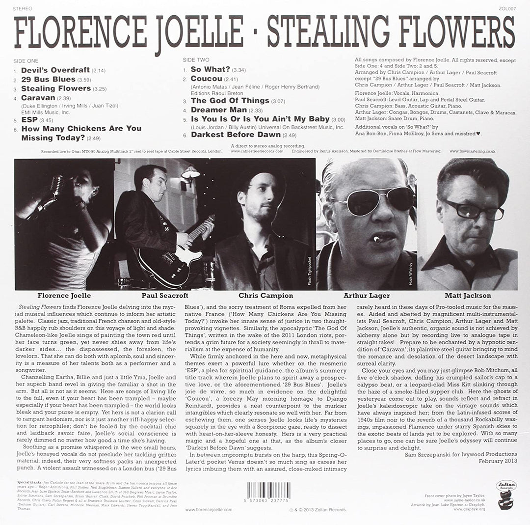 Stealing Flowers [Vinyl]