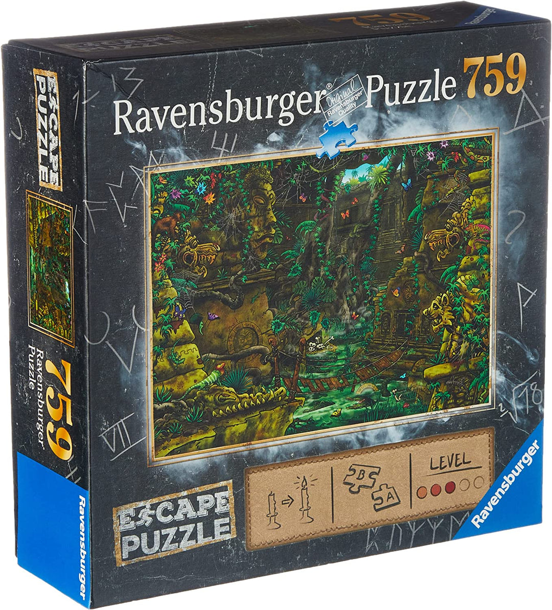Ravensburger Escape Puzzle – Temple in Angkor Wat 759pc Mystery Jigsaw Puzzle