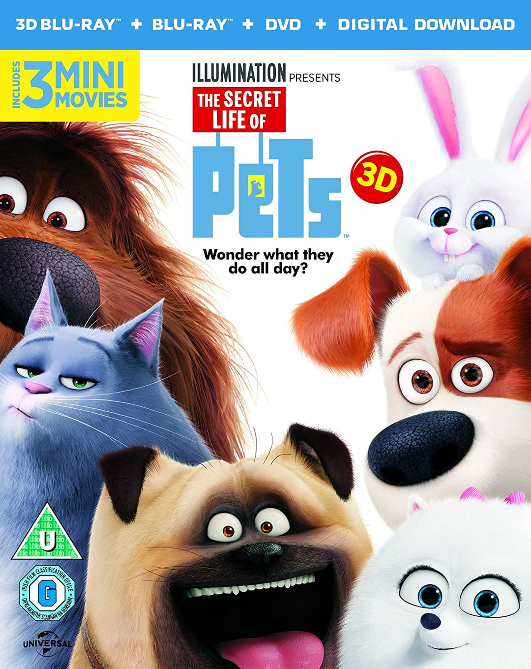 The Secret Life Of Pets - Family/Comedy [Blu-Ray]