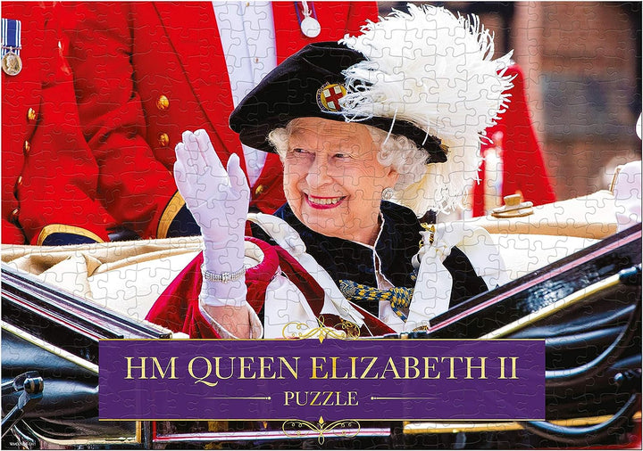 HM Queen Elizabeth Single Image 1000 Piece Jigsaw Puzzle