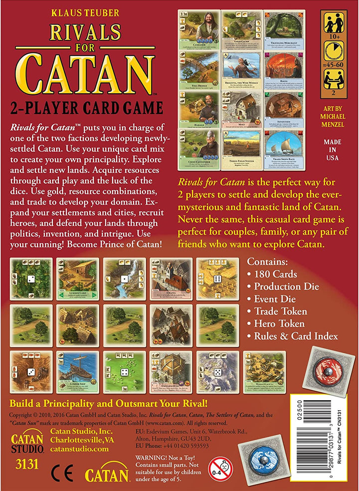 CATAN UNBOX Now | The Rivals for Catan | Board Game | Ages 10+ | 2 Players