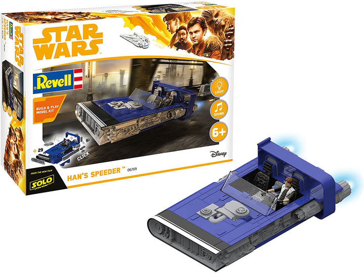 Revell 06769 Star Wars New Item C Han Solo, Multi Colour