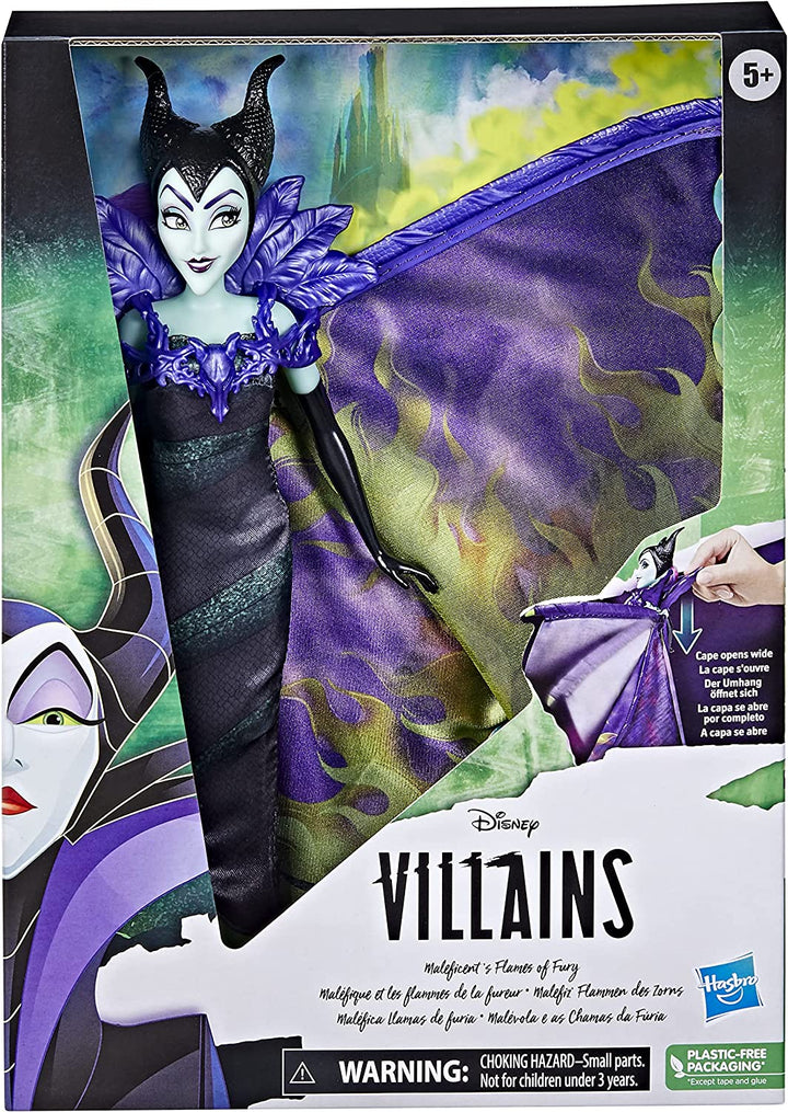 Disney Villains Maleficent's Flames of Fury Fashion Doll, Disney Princess Toy fo